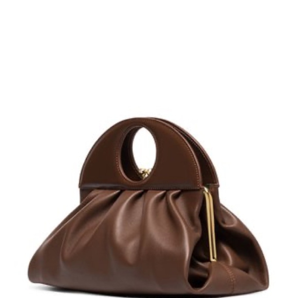 USISI SISTER Lucas leather shoulder bag.